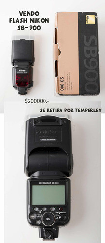 Flash Nikon Sb900 ( Usado ) 0