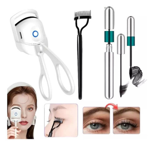 Set Para Maquillaje De Pestañas Rimmel Separador Arqueador 0