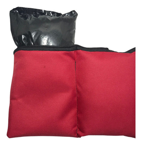 Par De Tobilleras Con Peso Deportivas 4kg X2 Rojas Brest 1