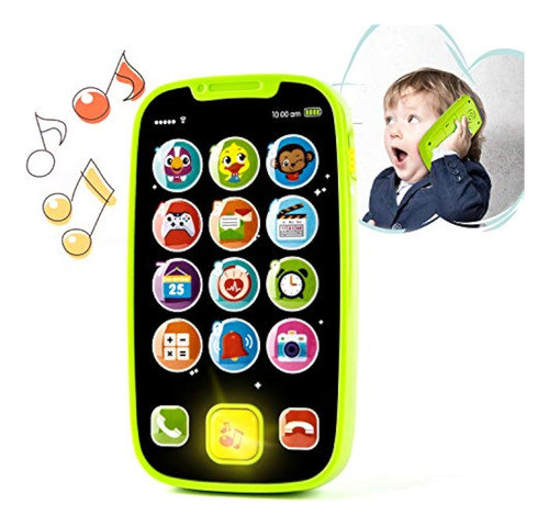 Kidpal Teléfono De Juguete Para Bebé Para Niños De 0