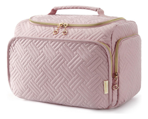 Neceser Para Cosmeticos De Gran Capacidad Rosa 0