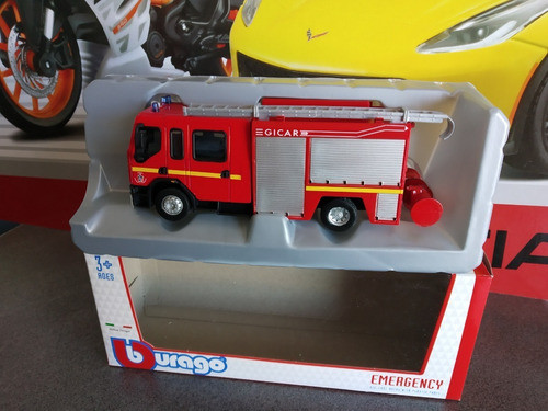 Camión Bomberos - Bburago Emergency Reanult Premium 1