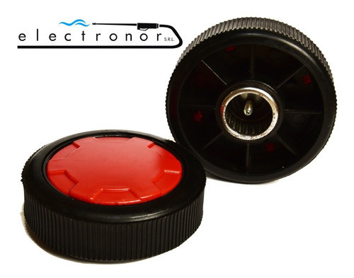 Juego Ruedas Fija Aspiradora Gamma Gmai 30 60 80 1