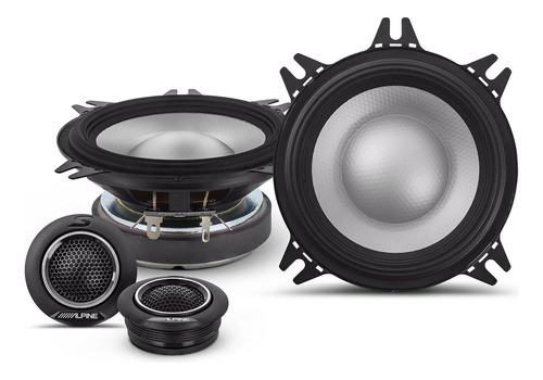 Componentes Parlantes Alpine 4 Pulgadas 45w Rms S2 S40c 0