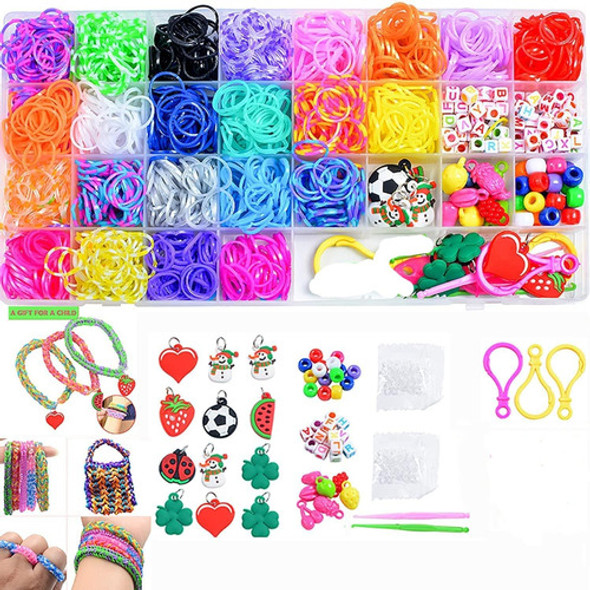 Kit Jiayko 2000+ Para Hacer Pulseras Con Goma Para Niños 0