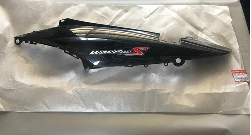 Cacha Lateral Izquierda Honda Wave 110 S Orig Negra Genamax 0