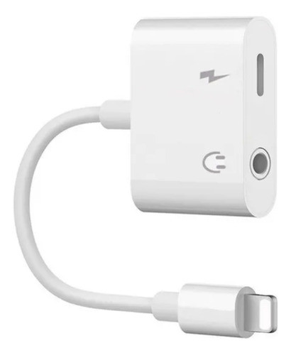 Adaptador Para Lightning A Jack 3.5+carga Para iPhone/ iPad 1