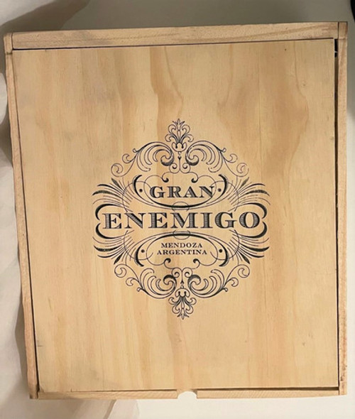 Caja Madera Gran Enemigo Vacía P/ 6 Botellas 0