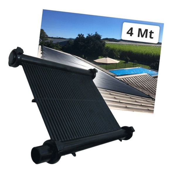 Colector Solar Para Climatización De Piscina 4x0,5 M Veico 0