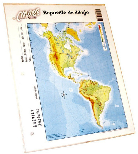 Repuesto De Dibujo N- 3 Blanco 1028 X 8 Hojas - Pack X 10 1
