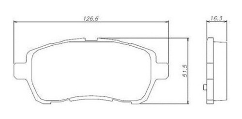Pastillas Freno Corven Ford Fiesta Kd 1.6 09/.. 1