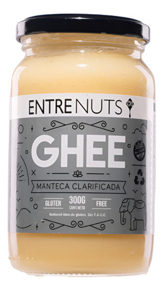 Manteca Clarificada Ghee Gluten Free Entrenuts 300gr 1