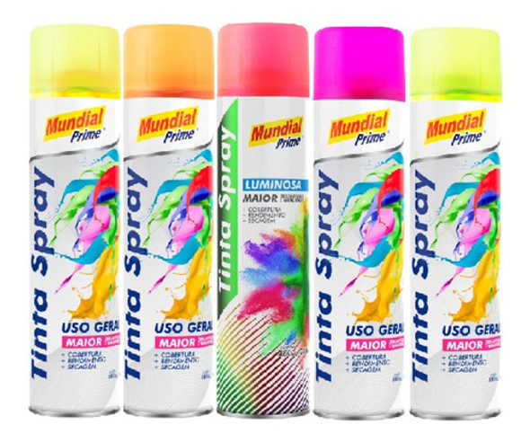 Tinta Lata Luminosa Amarelo 400ml Multi-uso 1