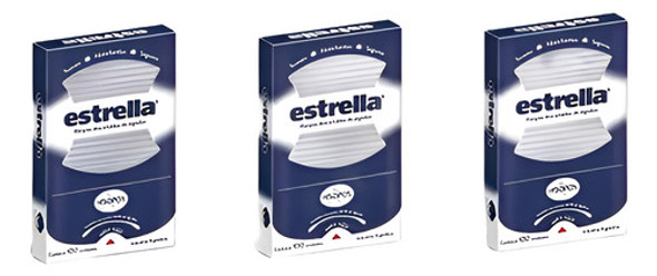 Estrella 3 Cajas Cotonetes Descartables De Algodón Est X100u 0