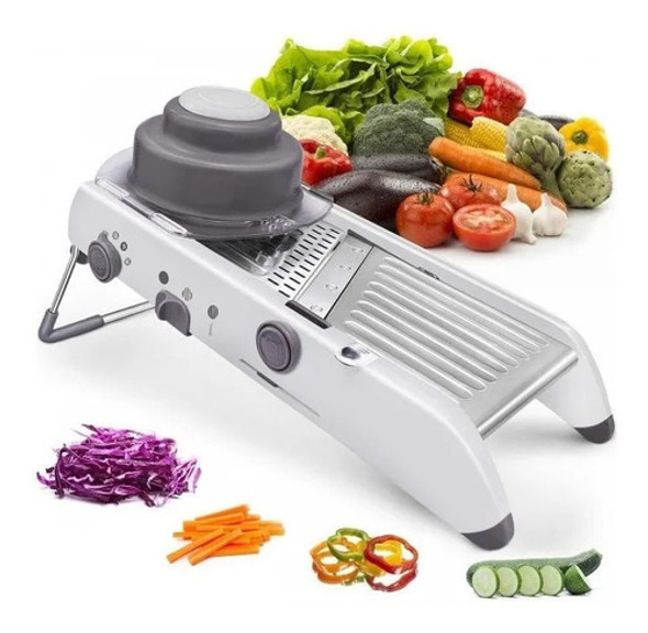 Mandolina De Acero Inox. Profesional Reforzada Premium H C 0