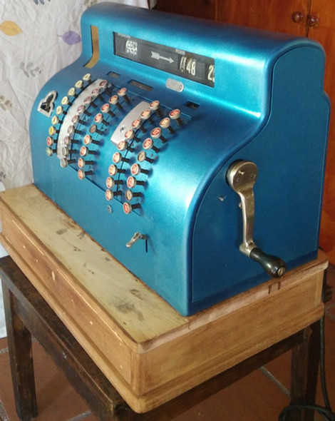 Caja Registradora Antigua National 1852 1