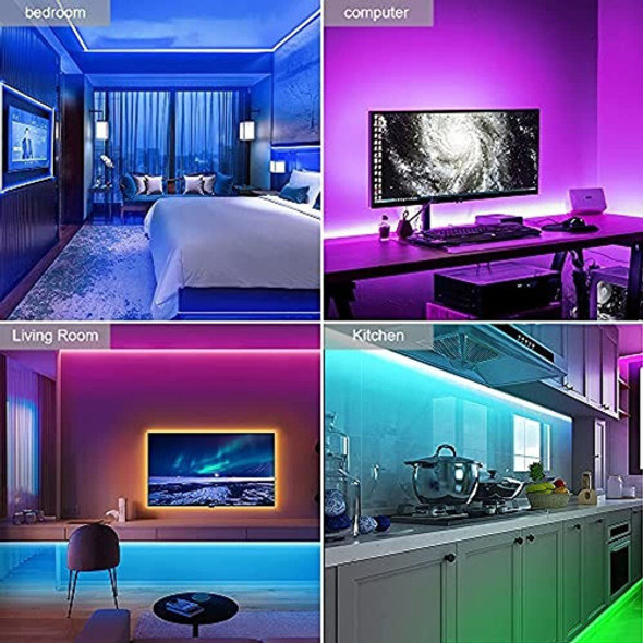 Tira De Luces Led Minthouz Tira De Luces Led Rgb De 32,8 Pie 1