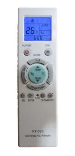 Control Remoto Universal Aire Acondicionado Kt-528 1028 Codi 1