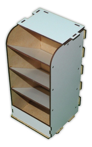 Organizador Escritorio P/ Marcadores  Mdf Fibroplus Blanco 0