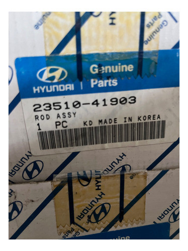 Brazo De Biela Hyundai Mighty Motor D4af Legítima 2351041903 1