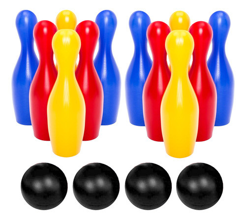 Super Boliche Brinquedo Jogo Bolichão De 16 Peças Toy Master 0