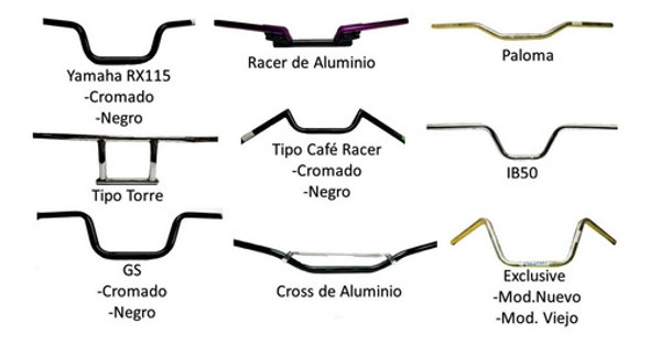 Manillar Para Moto Yamaha Fz 16 1