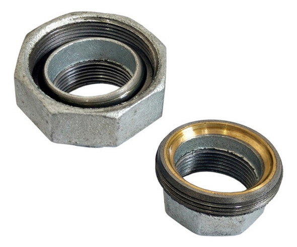 União Assento Bronze Galvanizado 2-1/2 0