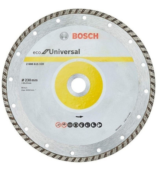 Disco Diamantado Turbo Bosch 230mm - Ynter 0