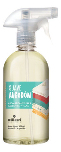 Millanel Aromatizante Ambiental Suave Algodon X500ml 0