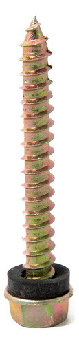 Tornillo Punta Aguja Hexagonal 14x76 Tirante Chapa 3pul X200 0