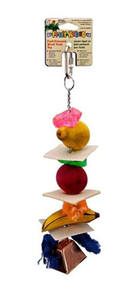 Penn-plax Treat Kabob Bird Toys, Extragrande | Colorido Y Br 0