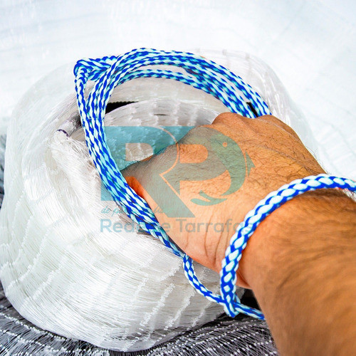 Tarrafa Linha 0,50 X Malha 6cm ( 30mm ) X 6,80 X Roda 40mts 1