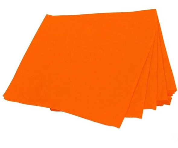 Guardanapos De Papel Folha Dupla Laranja 32x32 20 Un. Full 0