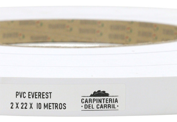 Tapacanto Rehau Pvc Everest Faplac 2 Mm X 22 Mm X 10 M S/ Pe 1