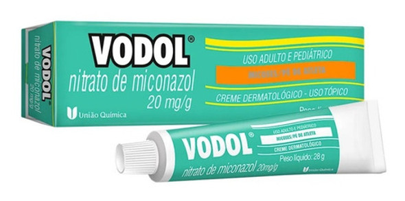 Vodol Creme Micose De Pele Unha Virilha Pé De Atleta 28g 1