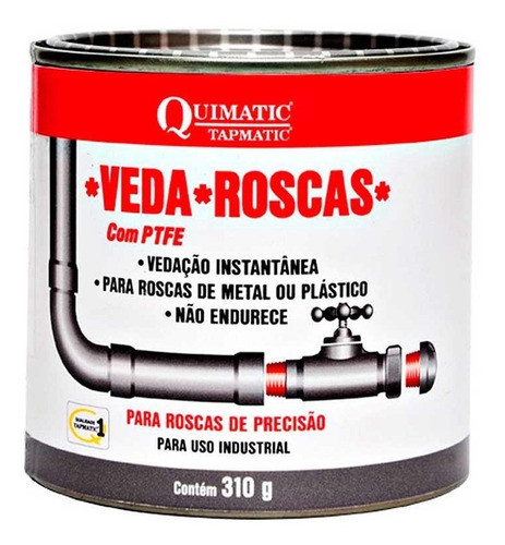 Veda Rosca Liquida Tapmatic (ma-1) - 310gr 0