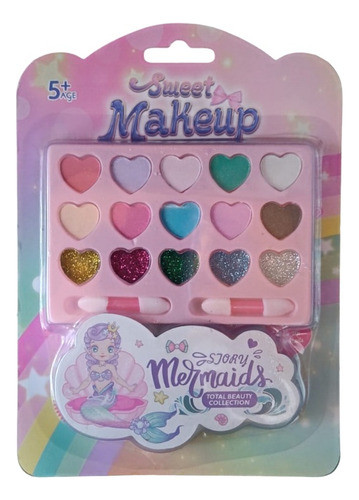 Petaca Maquillaje Infantil Sirena 0