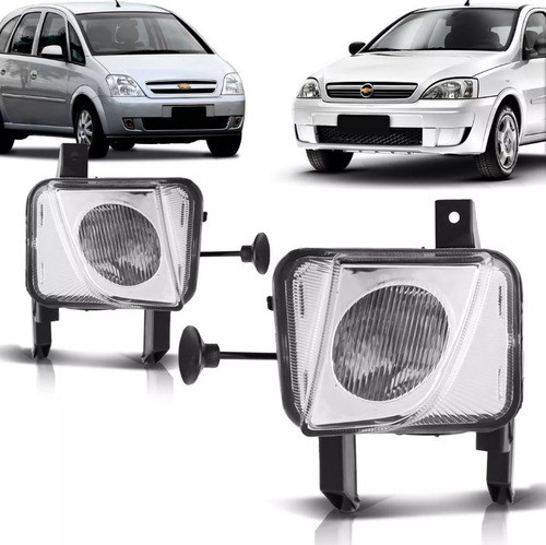 Juego De Faros Auxiliar Antiniebla P/ Chevrolet Corsa 2 2003 2004 2005 2006 2007 2008 2009 2010 2011 0