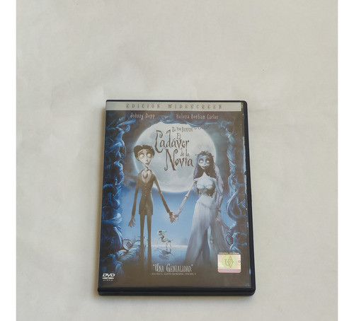 Dvd El Cadaver De La Novia Tim Burtonn Johnny Deep Carter 0