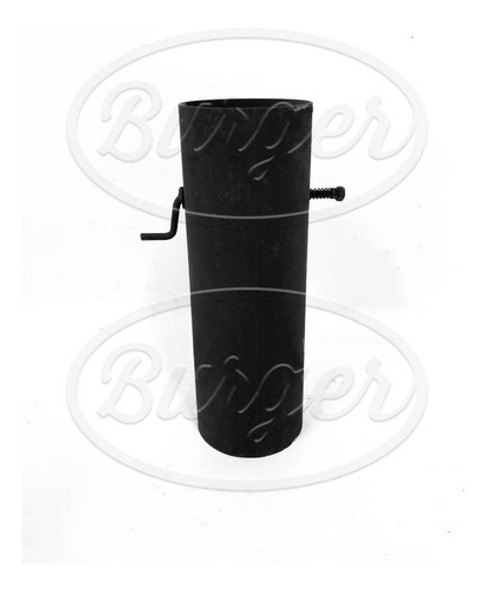 Puerta Tapa Horno Leñera Fogonera Vidrio + Caño Regulador 4 1