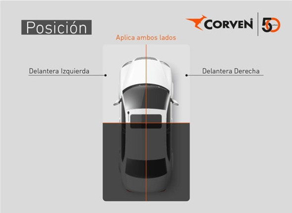 Extremo De Dirección Corven Peugeot 505 Ambos Lados 1