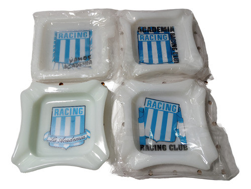 Ceniceros De Opalina Con Calcos Vitrificados Clubs De Futbol 1
