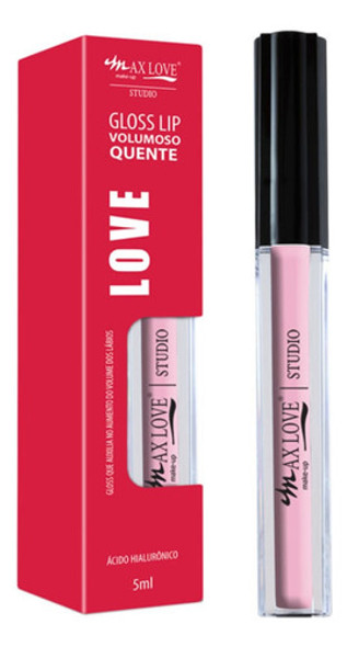Gloss Lip Volumoso Quente Cor 152 - Max Love 0
