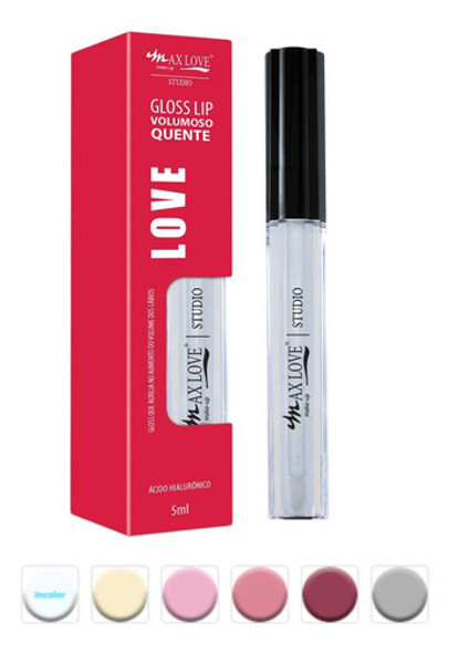 Gloss Lip Volumoso Quente Cor 152 - Max Love 1