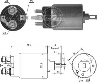 Automatico Arr - 12v Effa Idealjmcdaewoo Damas=ss.3228ch 0