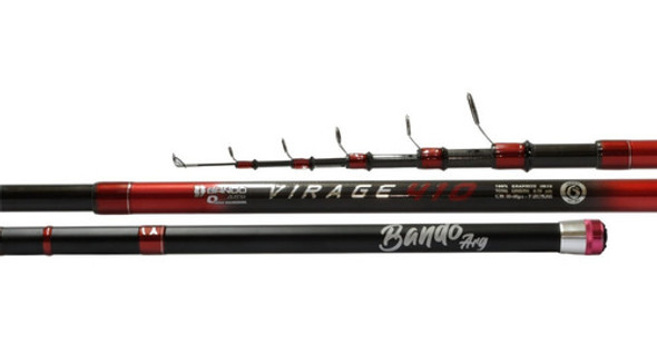 Caña Bando Virage 4,10 Mts Telescopica Pejerrey Grafito Im10 1