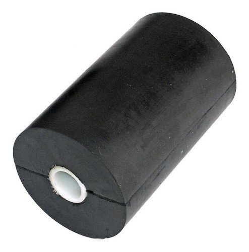 Rodillo De Goma Cilindro Buje Plástico 100x62mm Para Trailer 0