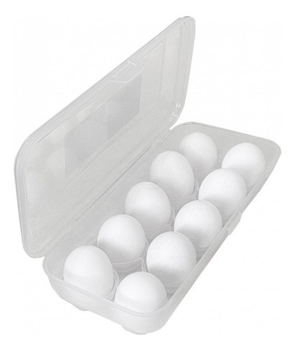 Contenedor De Huevos Huevera Con Tapa Excelente Calidad! 0