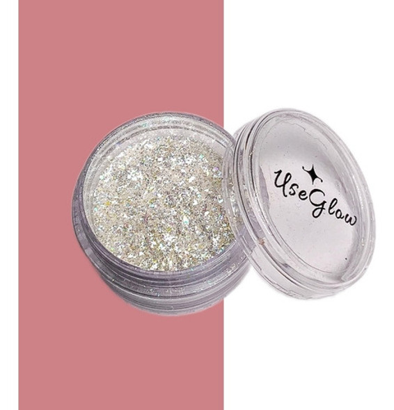 Glitter Para Maquiagem Crystal Coleção Luxo - Use Glow 0