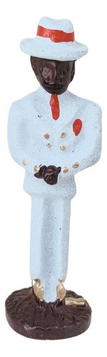 Imagem Zé Pilintra Pelintra De Chumbo De Bolso Umbanda 0